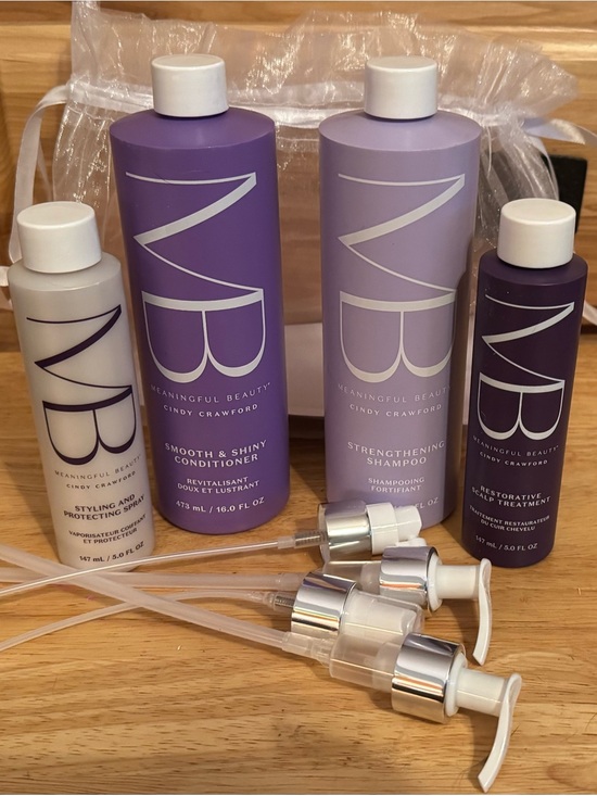 Meaningful Beauty Other - New! Meaningful Beauty 4 pc Shampoo, Cond, styling spray & Scalp Treatment
